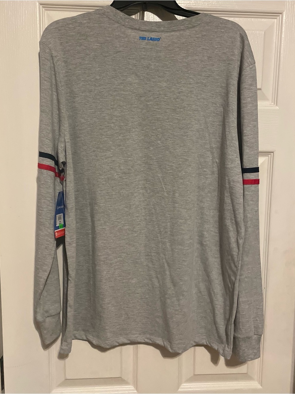 TED LASSO Diamond Dogs Grey Long Sleeve Tee men’s large - Picture 2 of 5